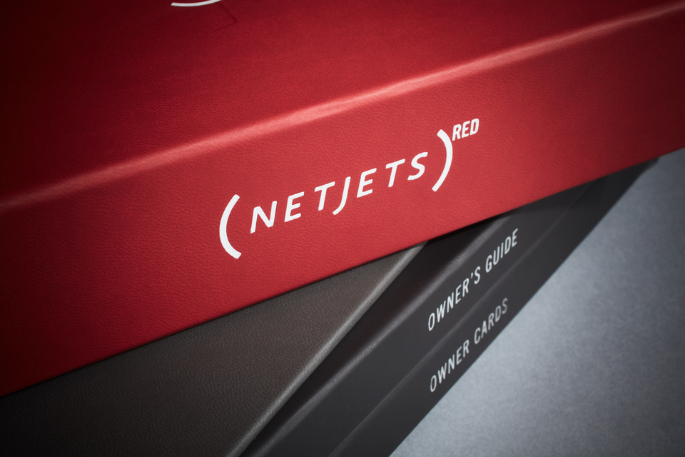 Netjets Owner Pack Slip and Card Cases Downey